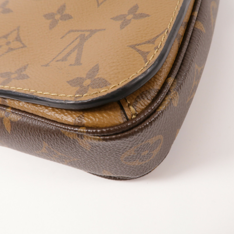LOUIS VUITTON Monogram Reverse Pochette Metis手挽肩背兩用袋-12