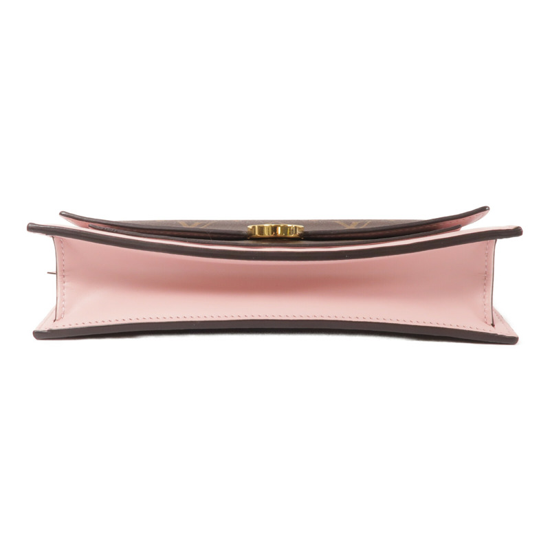 LOUIS VUITTON Monogram Flore Chain Wallet鏈帶肩背袋-3