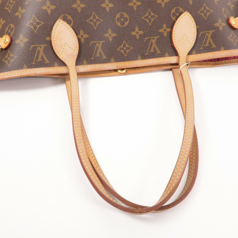 LOUIS VUITTON Monogram Neverfull MM手挽袋-8