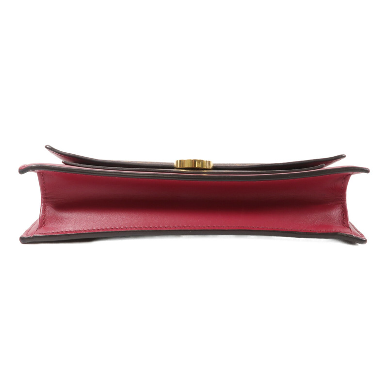 LOUIS VUITTON Monogram Portefeuille Flore鏈帶肩背袋-3