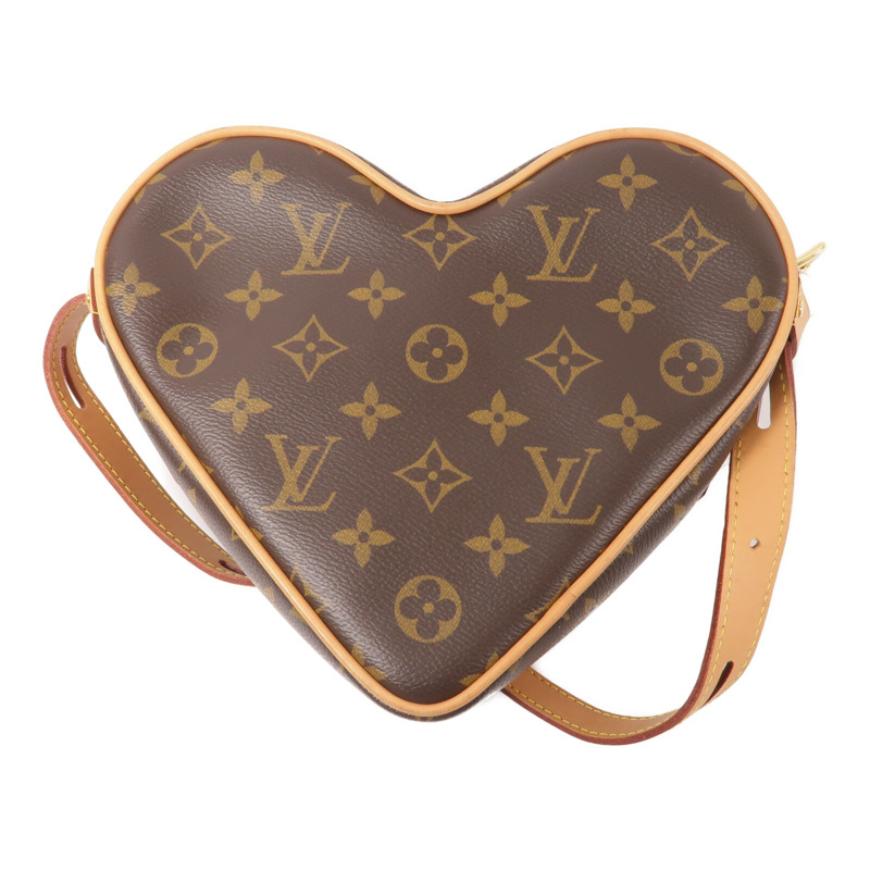 LOUIS VUITTON Monogram Game On Coeur肩背袋-1