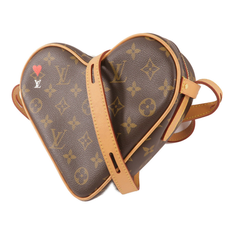 LOUIS VUITTON Monogram Game On Coeur肩背袋-2