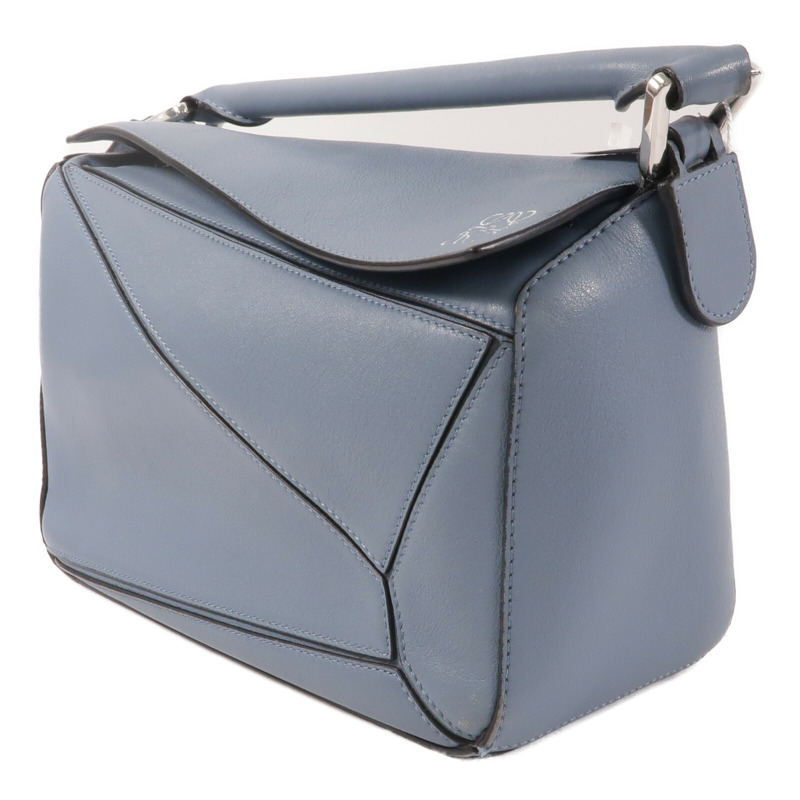 LOEWE 牛皮皮革Puzzle Small手挽肩背兩用袋-2
