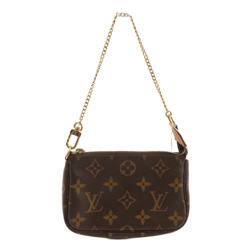 LOUIS VUITTON Monogram Mini Pochette Accessoires手挽袋-1