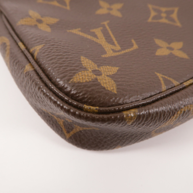 LOUIS VUITTON Monogram Mini Pochette Accessoires手挽袋-8