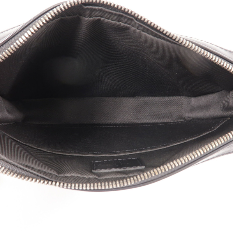 LOUIS VUITTON Monogram Eclipse Reverse Trio Messenger銀扣肩背袋灰色-4