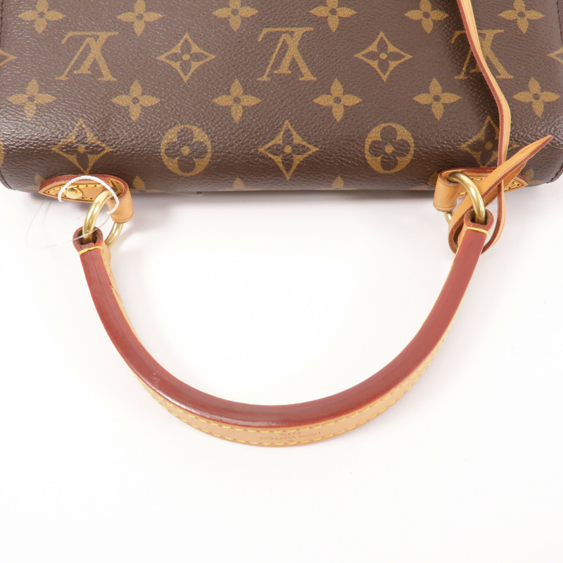 LOUIS VUITTON Monogram Cluny BB手挽肩背兩用袋-10