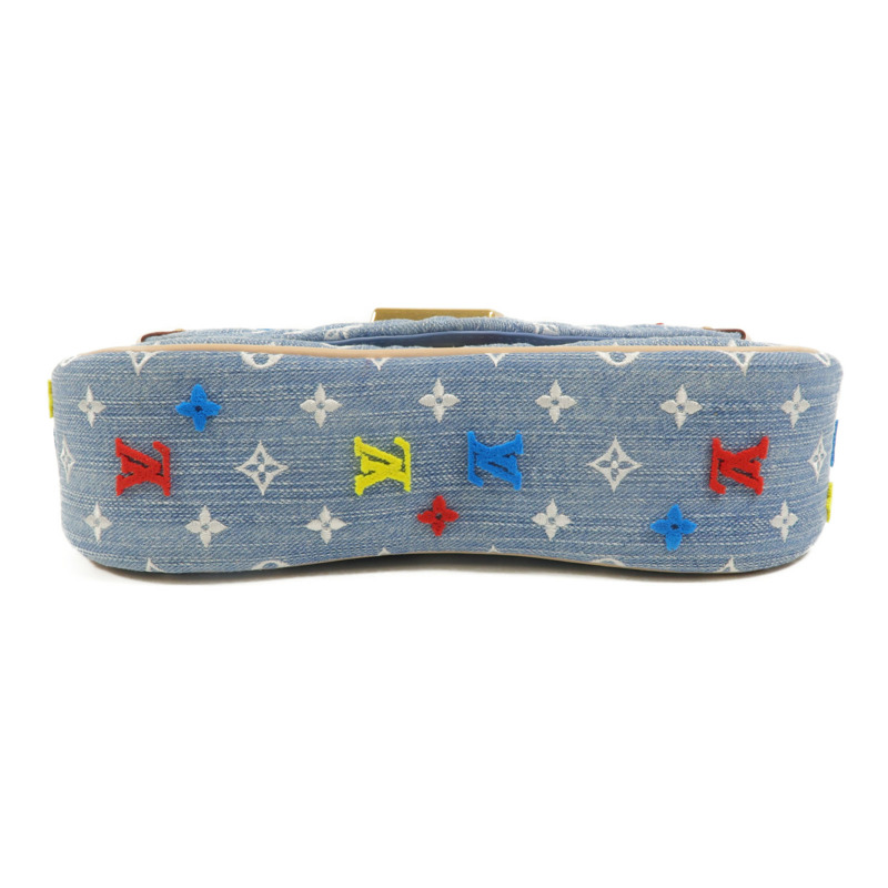 LOUIS VUITTON Monogram Denim New Wave手挽肩背兩用袋-3