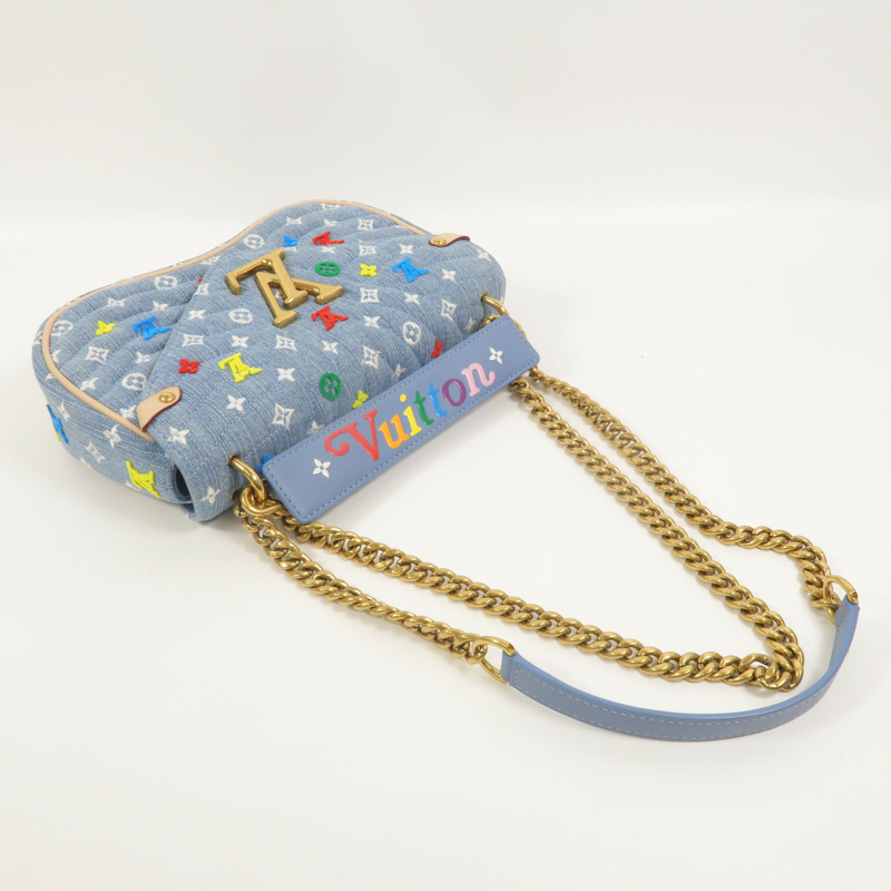 LOUIS VUITTON Monogram Denim New Wave手挽肩背兩用袋-7
