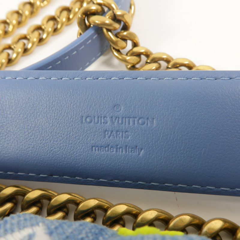 LOUIS VUITTON Monogram Denim New Wave手挽肩背兩用袋-9