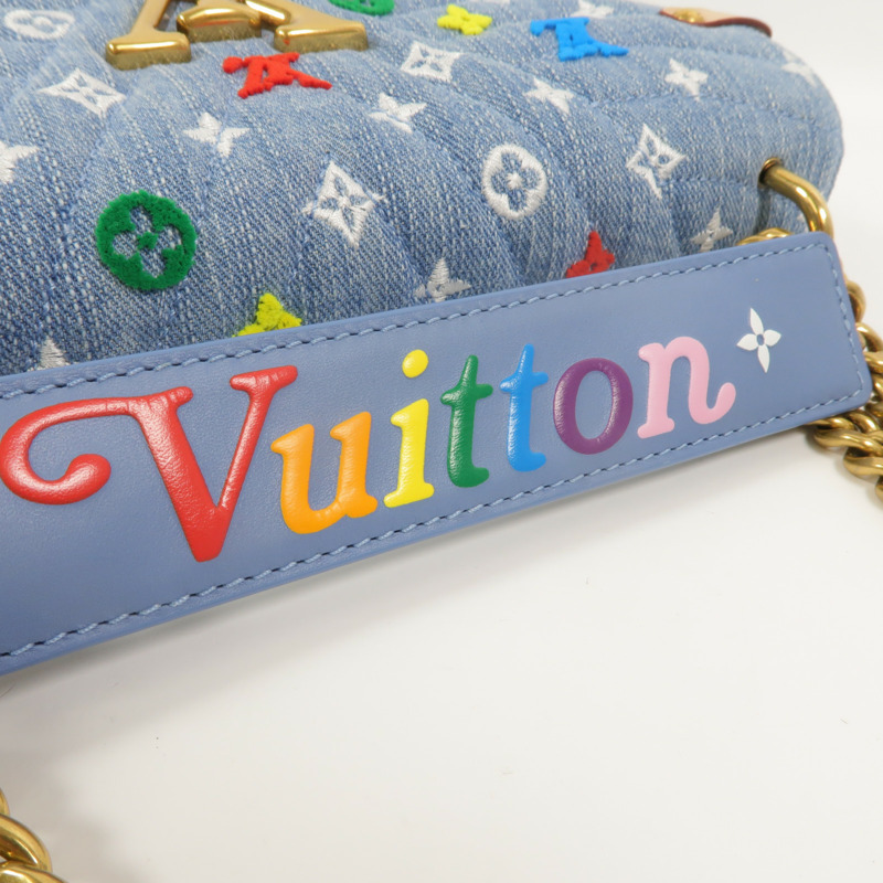 LOUIS VUITTON Monogram Denim New Wave手挽肩背兩用袋-10