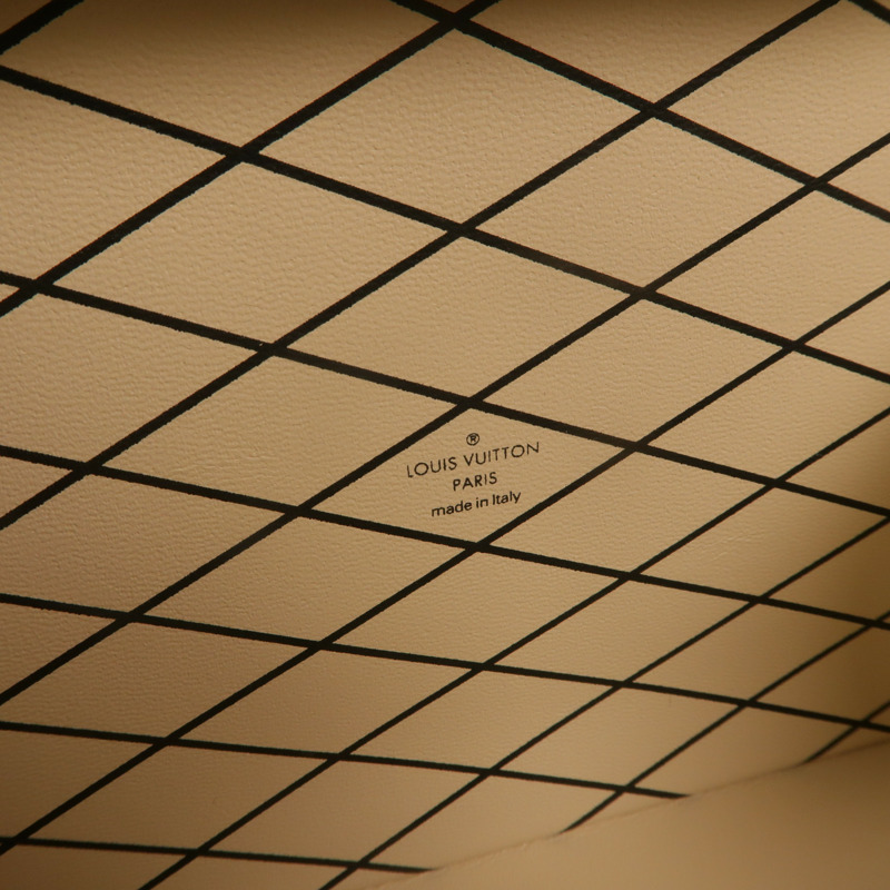 LOUIS VUITTON Monogram Reverse Petite Malle金扣肩背袋-5