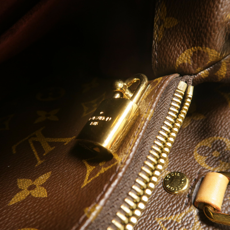 LOUIS VUITTON Monogram Montaigne BB金扣手挽肩背兩用袋-7