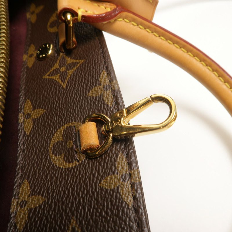 LOUIS VUITTON Monogram Montaigne BB金扣手挽肩背兩用袋-13