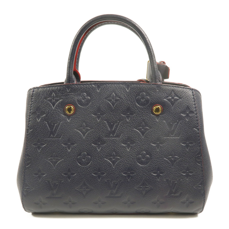 LOUIS VUITTON Monogram Empreinte Montaigne BB手挽肩背兩用袋-1