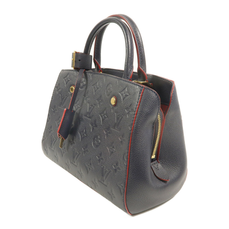 LOUIS VUITTON Monogram Empreinte Montaigne BB手挽肩背兩用袋-2
