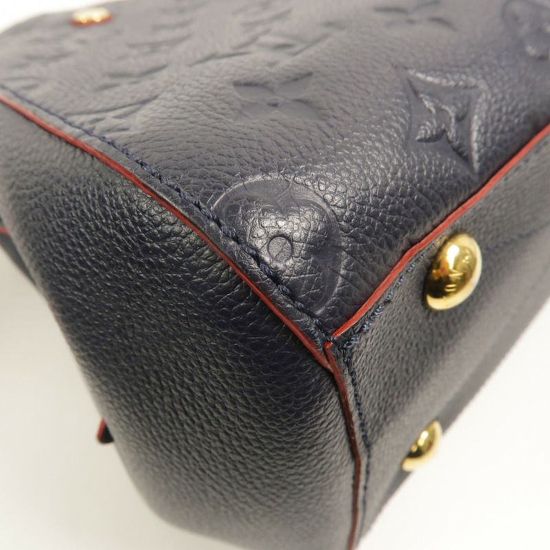 LOUIS VUITTON Monogram Empreinte Montaigne BB手挽肩背兩用袋-12