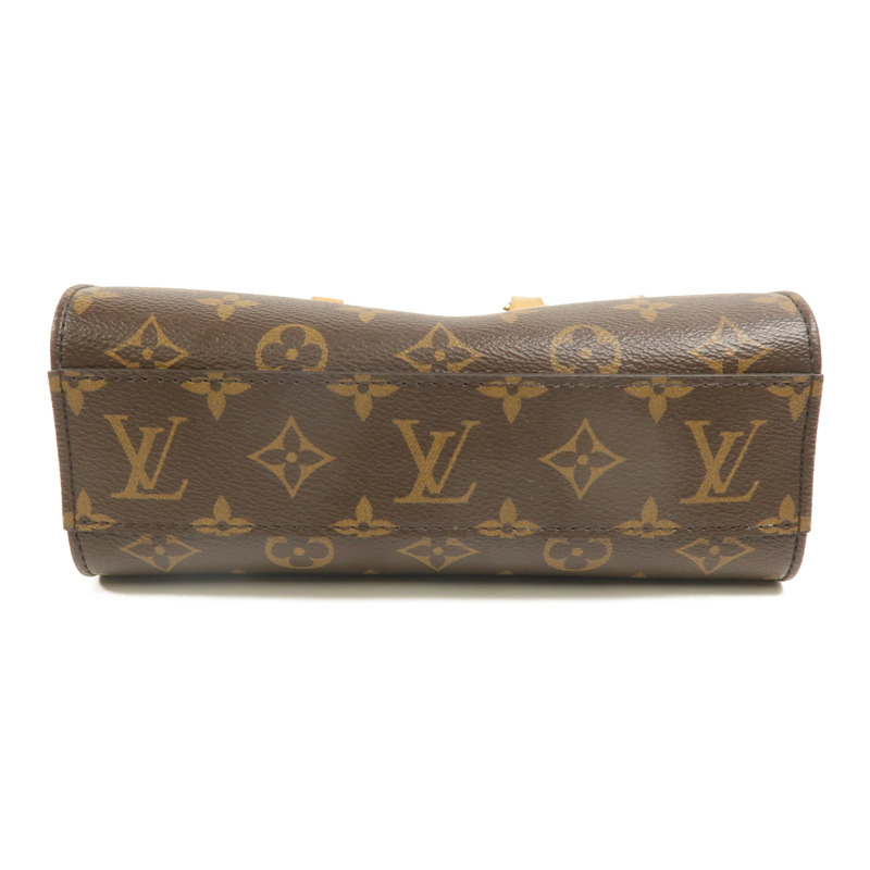 LOUIS VUITTON Monogram Sac Plat BB金扣手挽肩背兩用袋-3