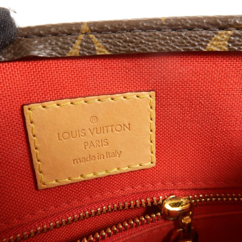 LOUIS VUITTON Monogram Sac Plat BB金扣手挽肩背兩用袋-5