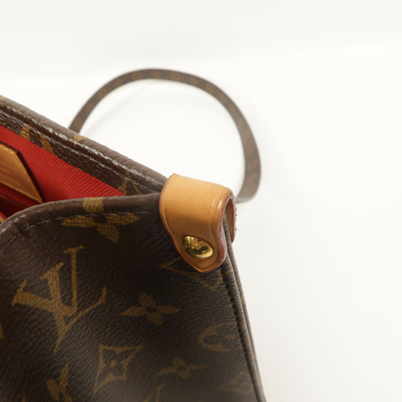 LOUIS VUITTON Monogram Sac Plat BB金扣手挽肩背兩用袋-13