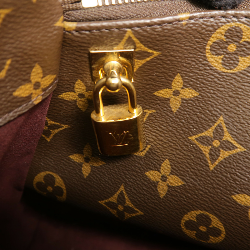 LOUIS VUITTON Monogram Montaigne MM金扣手挽肩背兩用袋-8