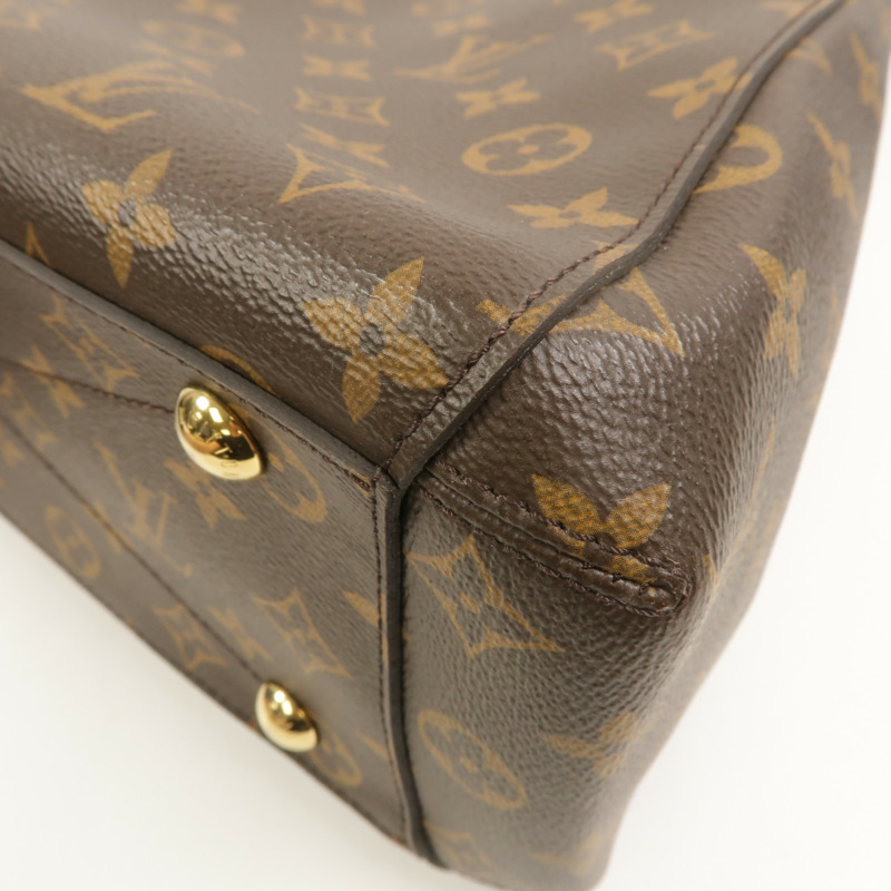 LOUIS VUITTON Monogram Montaigne MM金扣手挽肩背兩用袋-10