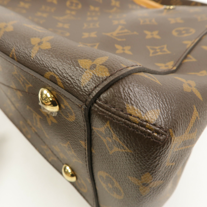 LOUIS VUITTON Monogram Montaigne MM金扣手挽肩背兩用袋-12