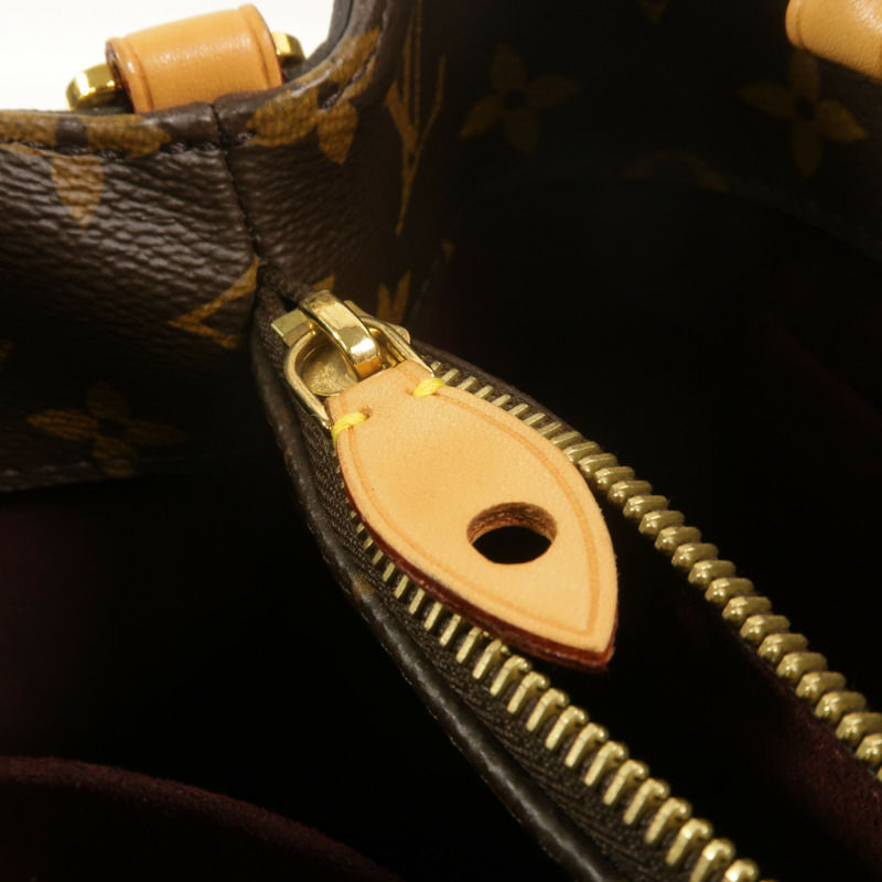 LOUIS VUITTON Monogram Montaigne MM金扣手挽肩背兩用袋-15