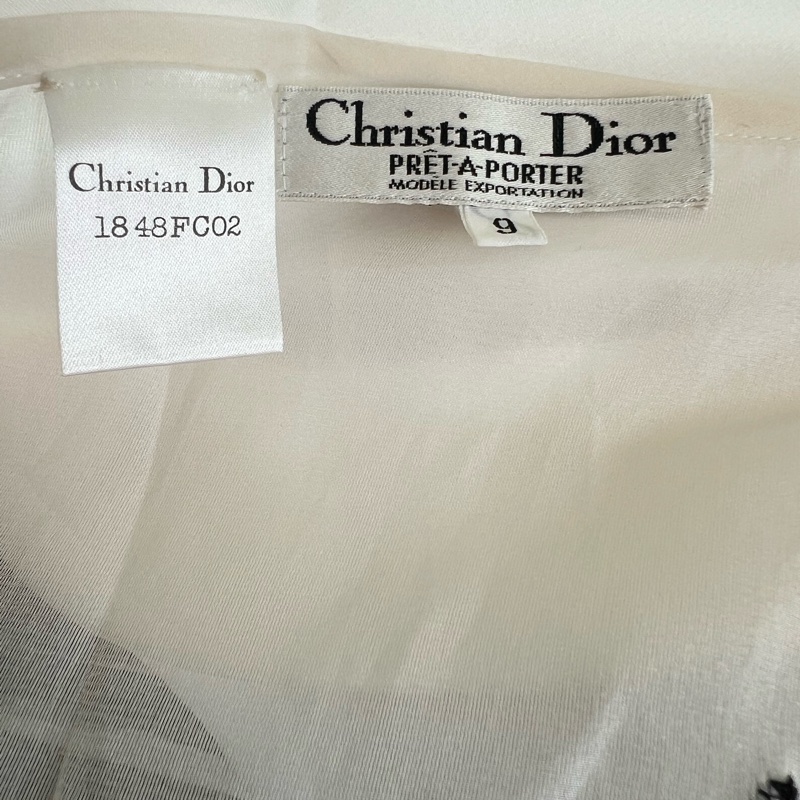 Dior中古上衣9碼全新帶吊牌-3
