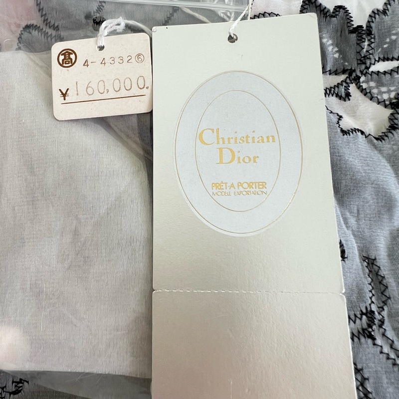 Dior中古上衣9碼全新帶吊牌-4