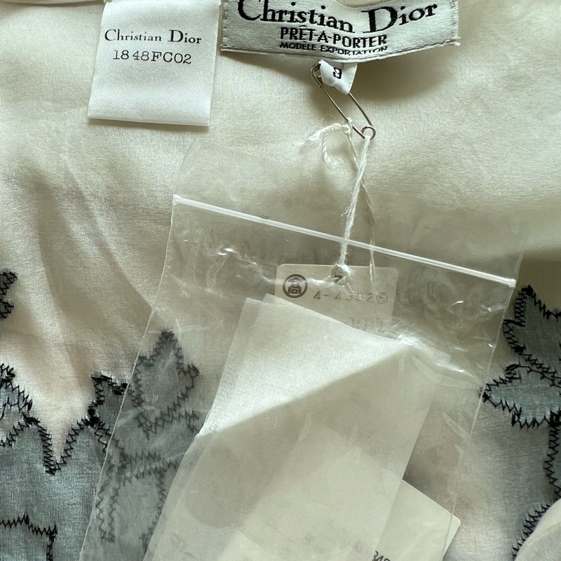 Dior中古上衣9碼全新帶吊牌-6