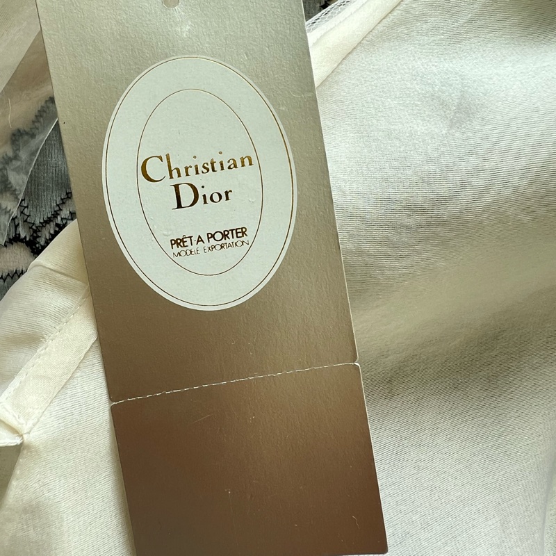 Dior中古上衣9碼全新帶吊牌-8