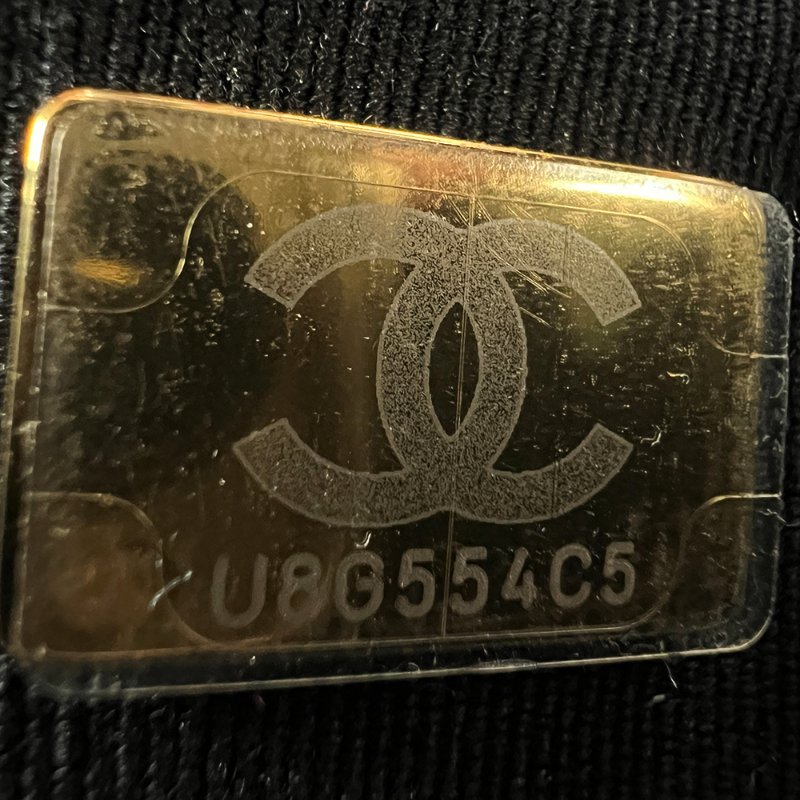 KESH 凱仕國際精品【率性俐落、經典入門】CHANEL BOY CHANEL WOC 黑色魚子醬牛皮鏈帶包｜復古金扣-9