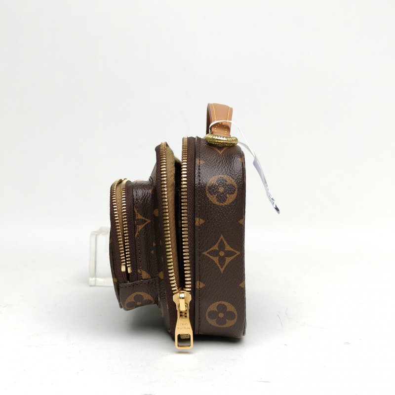 LOUIS VUITTON UtilityCrossbody相機包炸藥包老花PVC晶片肩背包-1