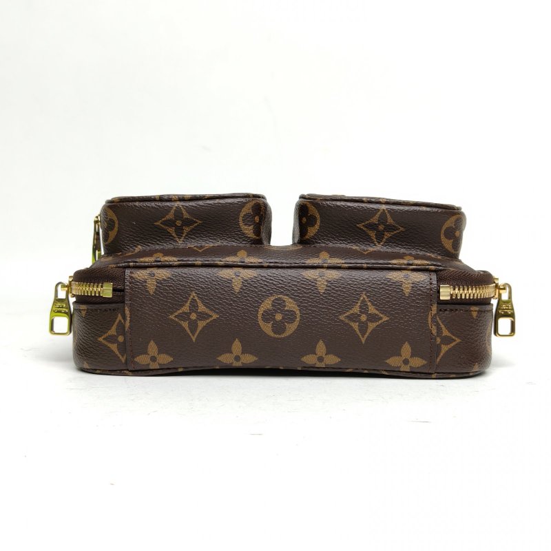 LOUIS VUITTON UtilityCrossbody相機包炸藥包老花PVC晶片肩背包-4