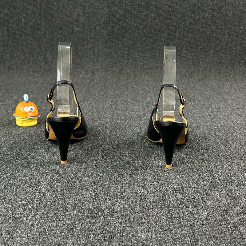 Chanel香奈兒黑色高跟鞋 尺碼：36.5 已貼底🧡-4