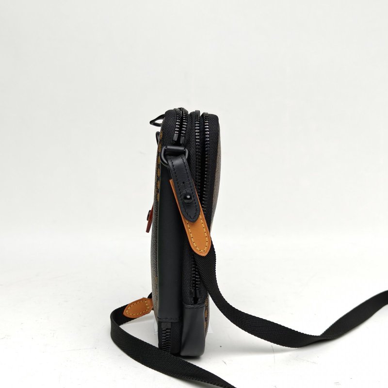 LOUIS VUITTON NIGO聯名斜挎包小烏龜圖案Array同款PVC晶片肩背包-3
