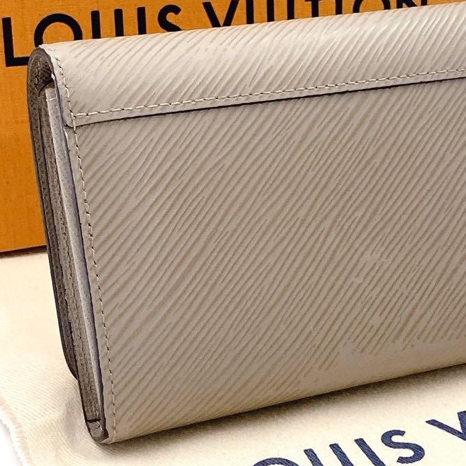 🌷Louis Vuitton 水波紋長夾錢包｜經典花紋✦fufu style 精品✦ 氣質款｜皮夾.錢包-8