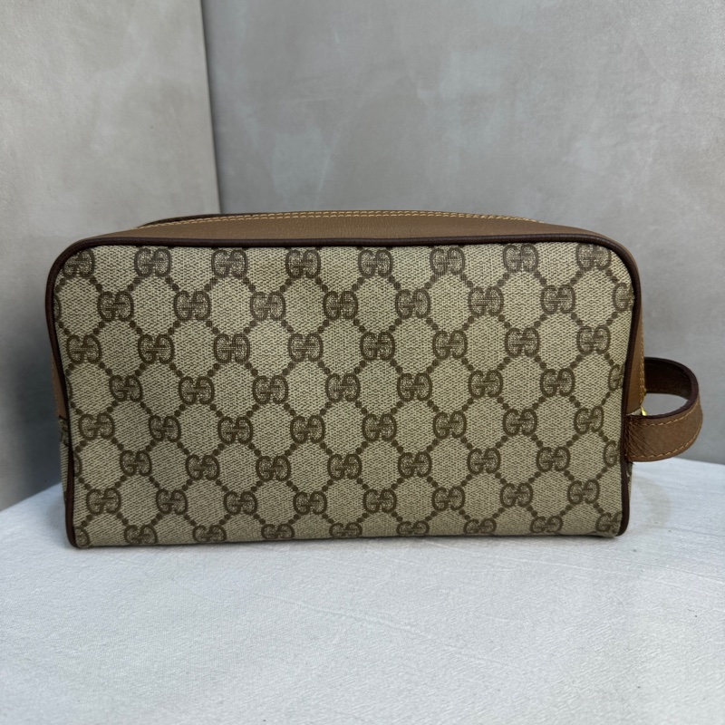 【赫蒂國際精品】Gucci 復古 GG 圖騰手拿包 vintage 中古 二手 化妝包-6