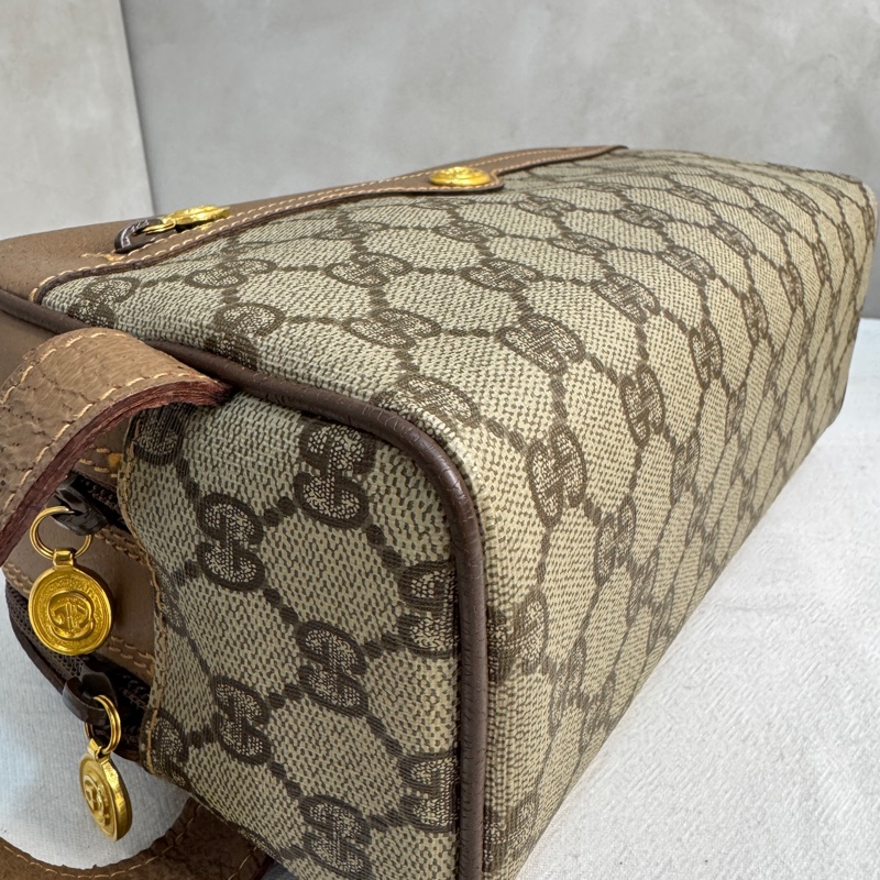 【赫蒂國際精品】Gucci 復古 GG 圖騰手拿包 vintage 中古 二手 化妝包-14