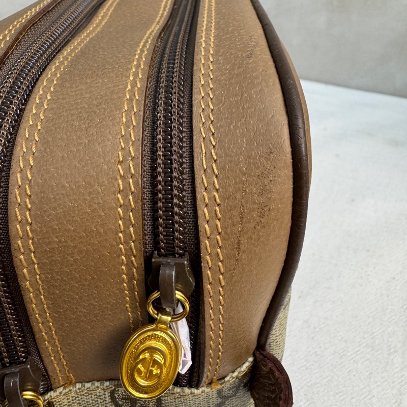 【赫蒂國際精品】Gucci 復古 GG 圖騰手拿包 vintage 中古 二手 化妝包-27
