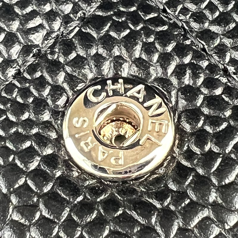 KESH 凱仕國際精品【經典在手、優雅不費力】CHANEL Classic Flap Wallet 香奈兒經典 CF 長夾｜黑色魚子醬牛皮｜銀扣-25
