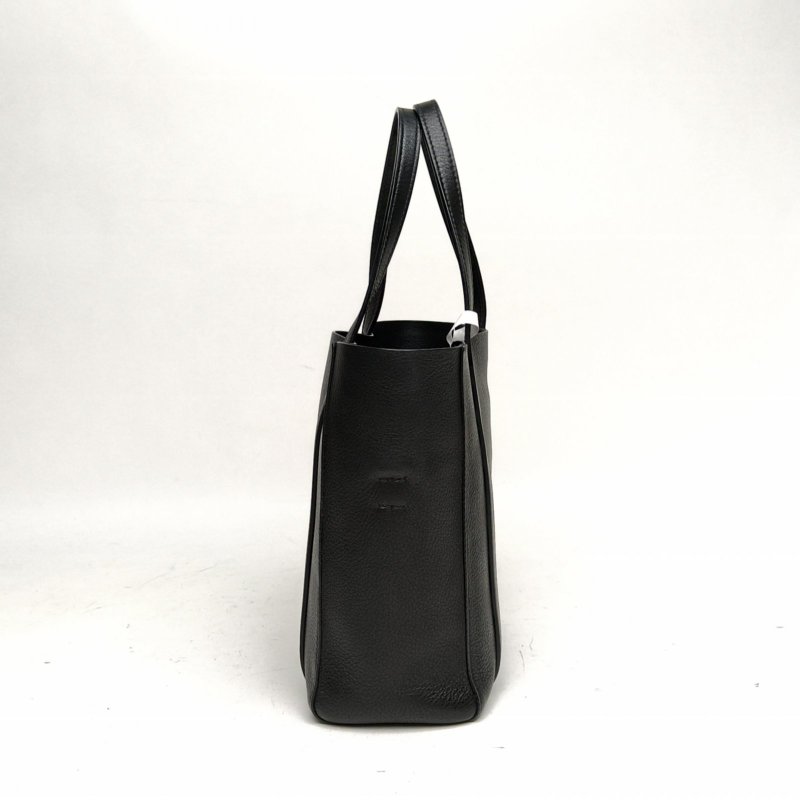 BALENCIAGA 黑色牛皮Everyday系列托特手提包肩背包-1