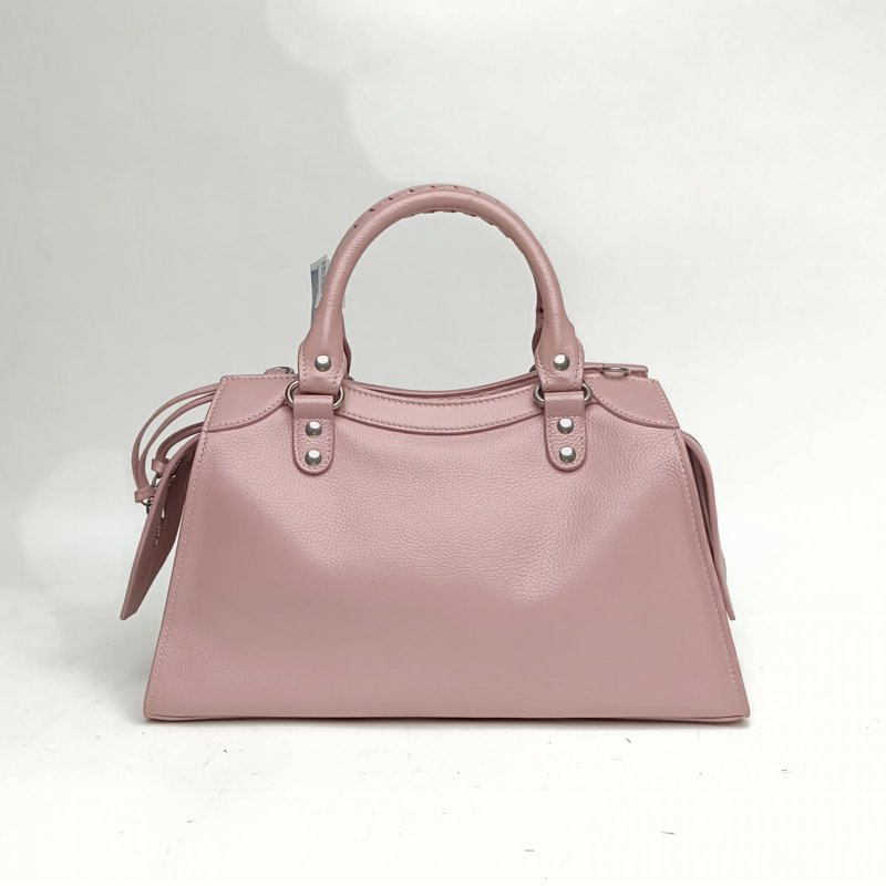 BALENCIAGA NEOCLASSIC手提機車包紫色牛皮肩背包-2