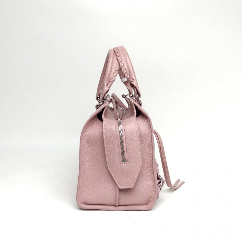 BALENCIAGA NEOCLASSIC手提機車包紫色牛皮肩背包-3