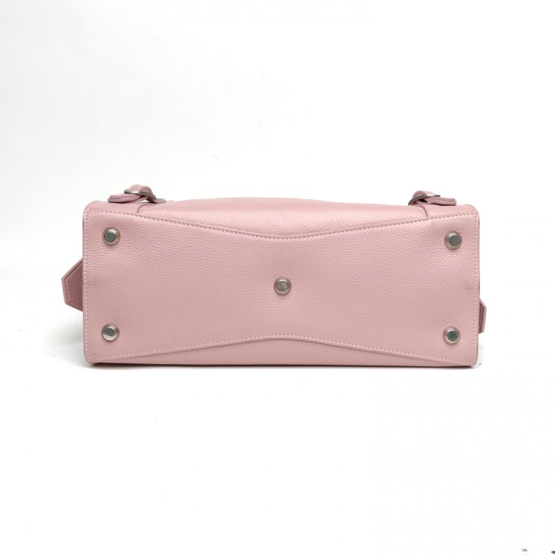 BALENCIAGA NEOCLASSIC手提機車包紫色牛皮肩背包-4