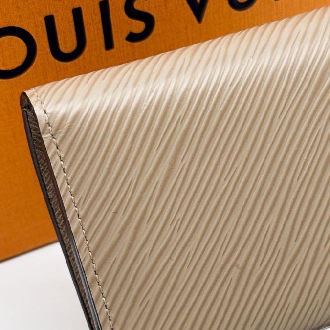 🌷Louis Vuitton 水波紋短夾錢包｜經典花紋✦fufu style 精品✦ 氣質款｜皮夾.錢包-9