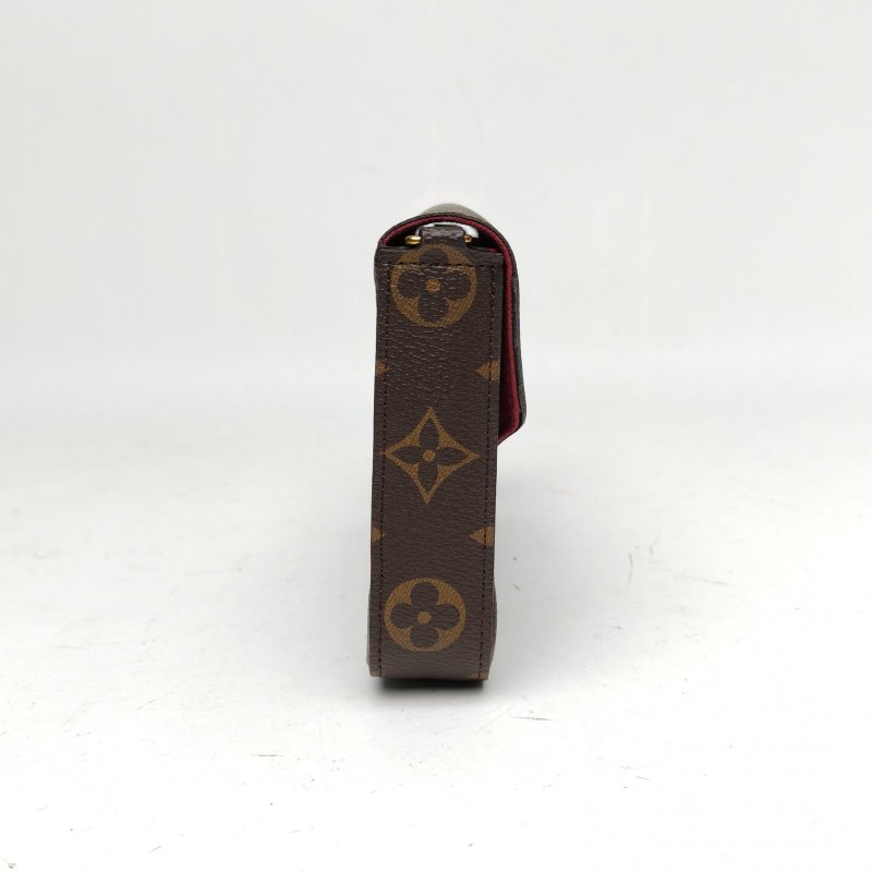 LOUIS VUITTON POCHETTEFELICIE三合一鏈條包老花PVC晶片肩背包-3
