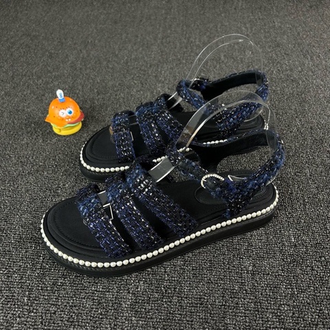 Chanel香奈兒珍珠涼鞋 尺碼：38.5 🧡