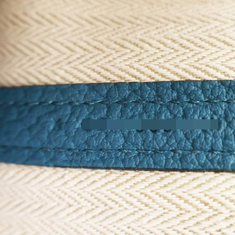 鈷藍色 牛皮 Garden Party 30CM 手提包 X刻【HERMES 愛馬仕】 H051568CK-5